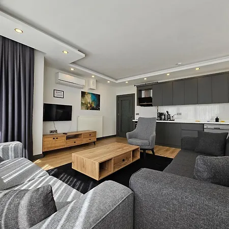 New Flats With Large Living Spaces Close To Lara Beach&kundu Entertaintment Center Apartment Antalya